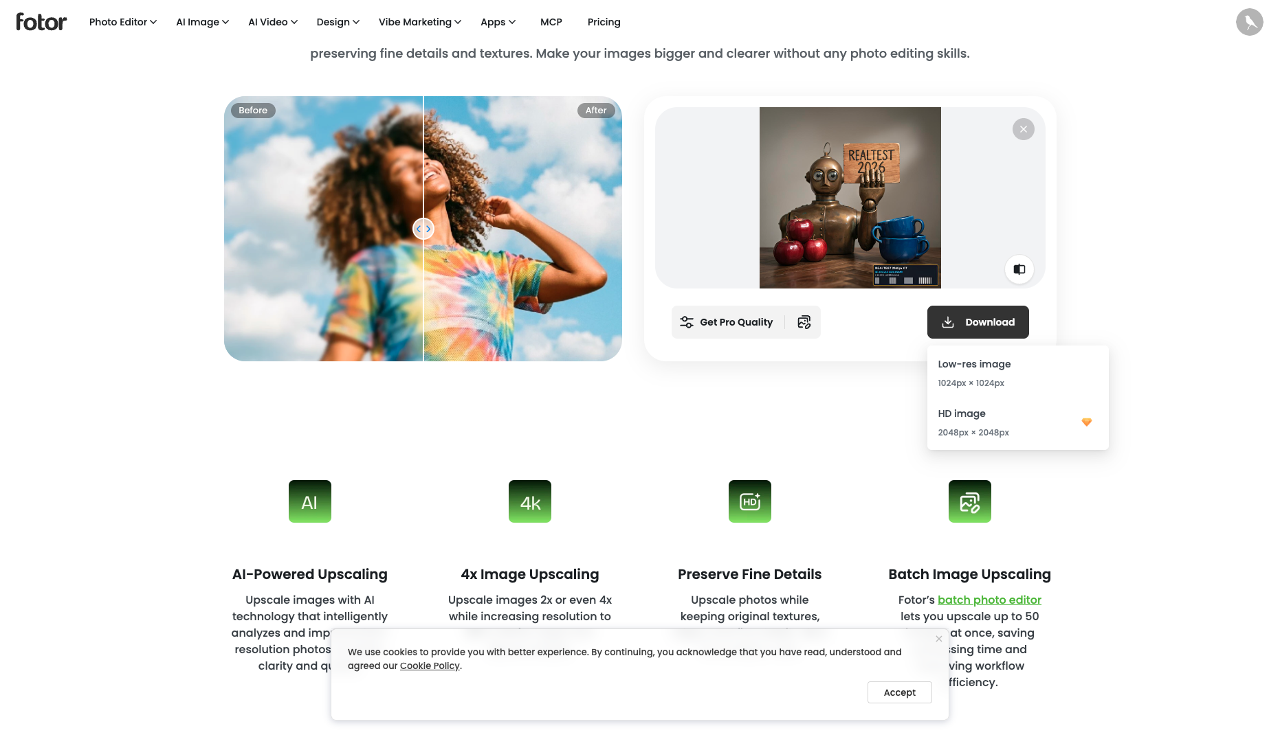 Download & limits